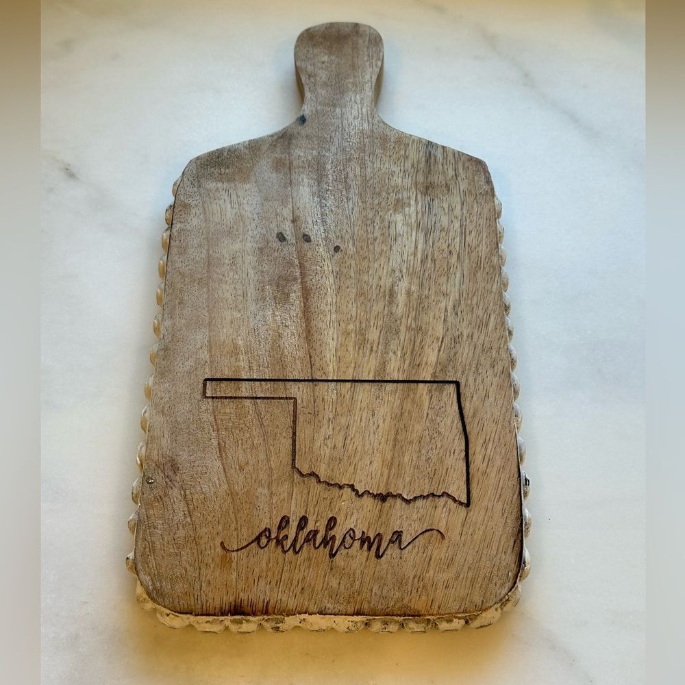 Oklahoma Decorative Cutting Board Cheese Board